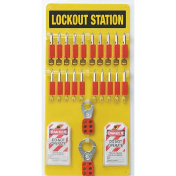 20-Lock Padlock Board