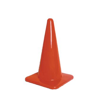 Traffic Cone W/250mm C1 Red Refl Collar