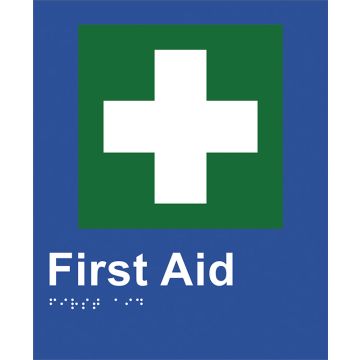 Braille Sign First Aid