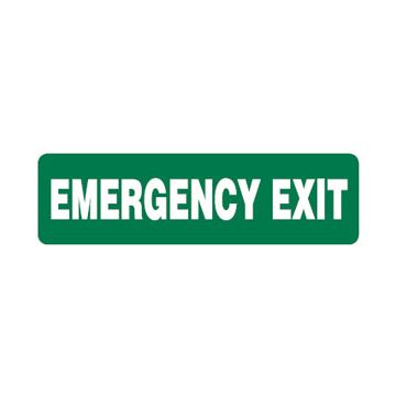 Emergency Exit Sign