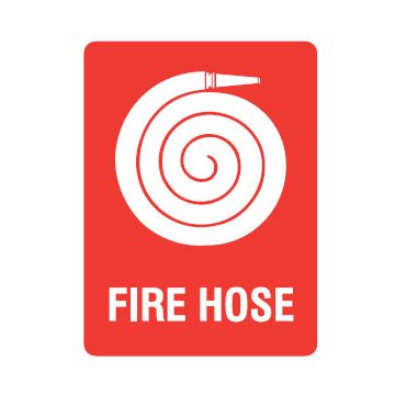 Fire Hose Picto Fire Hose Sign