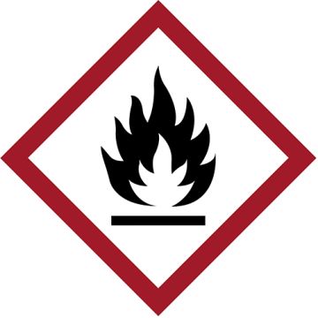 GHS Flame Label