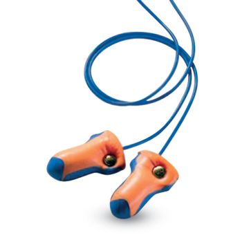 Laser Trak Detectable Polycord Earplugs