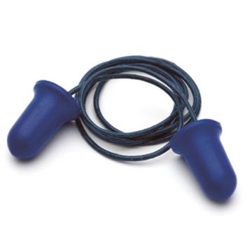 Metal Detectable Blue Earplugs