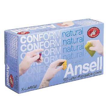 Non-Sterile Latex Gloves Xl Box 100