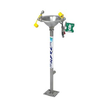 Pedestal Mount Hand Op Emerg Eye Wash