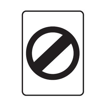 Speed De-Restriction Sign - 600mm (W) x 800mm (H), Aluminium, Class 2 (100) Reflective