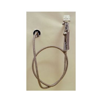 Wall Mount H.Held Eye/Body Wash Nylon Hose