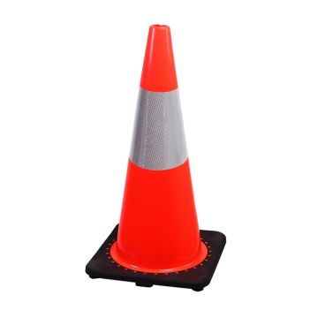 Value Traffic Cone With Reflective Collar - 700mm, Orange