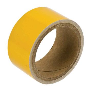 Brady Class 2 Reflective Tapes, 50mm (W) x 4.5m (L), Yellow