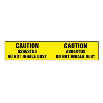 Caution Asbestos Tape